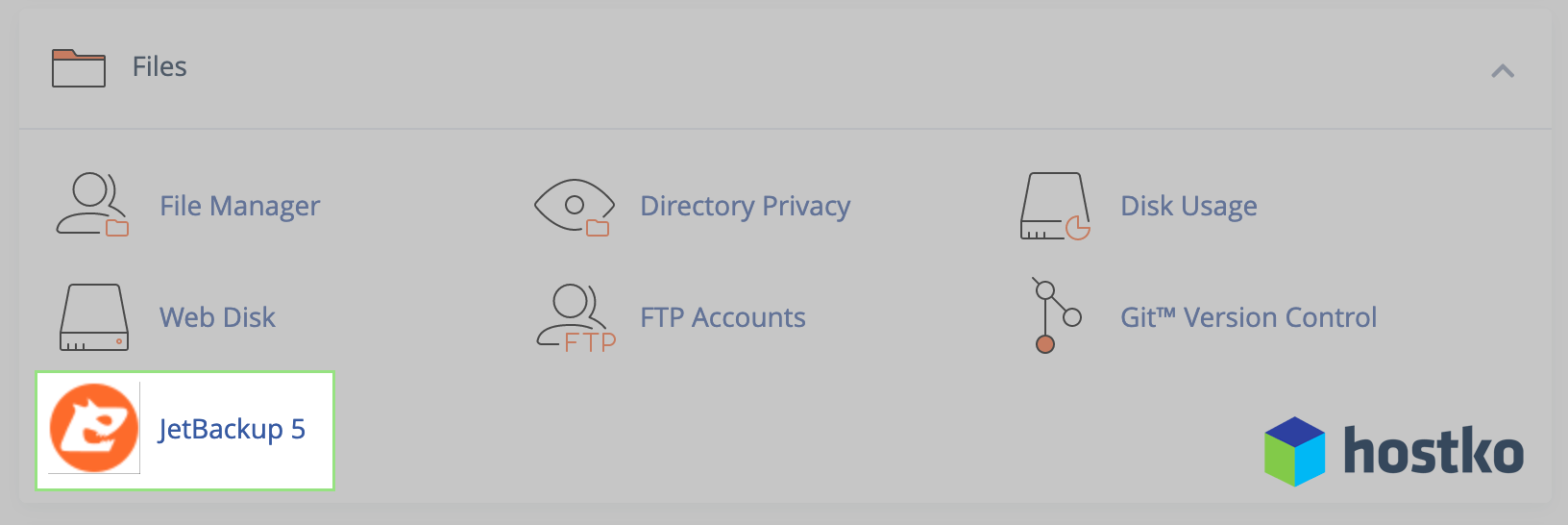 How to Restore Your Home Directory with JetBackup5 in cPanel • Hostko Support Center